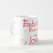 Mug Design de coeur (Devant gauche)