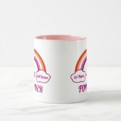 Mug Design de fierté lesbienne /un couple (Centre)