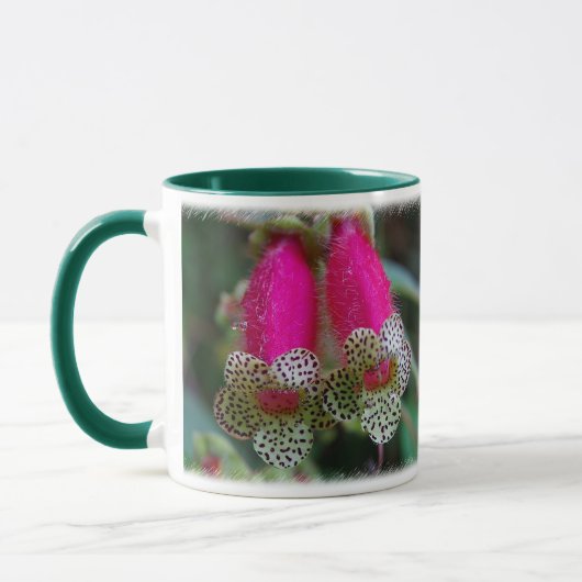 Mug Design de fleurs léopard (Gauche)
