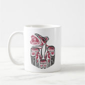 Mug Design de Haida Raven (Gauche)