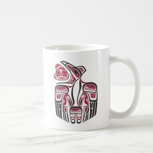 Mug Design de Haida Raven (Droite)