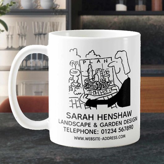 Mug Design de jardin paysager ou concepteur de jardin