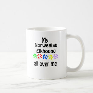 Mug Design de la marche norvégienne Elkhound