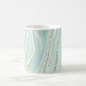 Mug design de marbre liquide peint à la main élégant a (Centre)