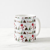 Mug Design de Noël (Devant droit)