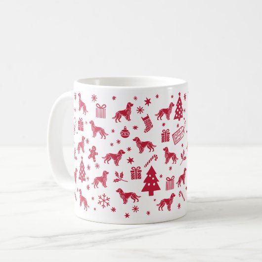 Mug Design de Noël espagnol Springer anglais (Devant gauche)