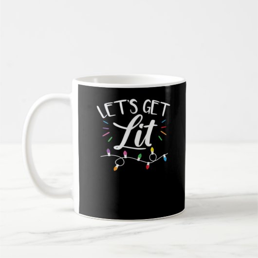 Mug Design de Noël - Faisons-nous briller (Gauche)