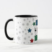 Mug Design de Noël Ho-Ho-Ho (Gauche)