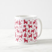 Mug Design de Noël maltais (Devant droit)