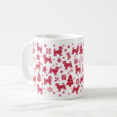 Mug Design de Noël maltais (Devant gauche)