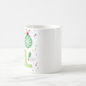 Mug "Design de Noël Noel coloré" (Centre)