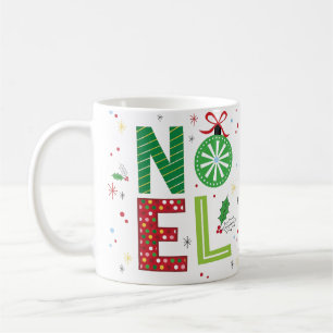 Mug "Design de Noël Noel coloré"