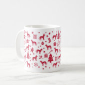 Mug Design de Noël Ridgeback en Thaïlande (Devant gauche)