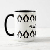 Mug Design de pingouin (Gauche)