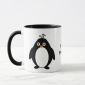 Mug Design de pingouin personnalisé (Gauche)