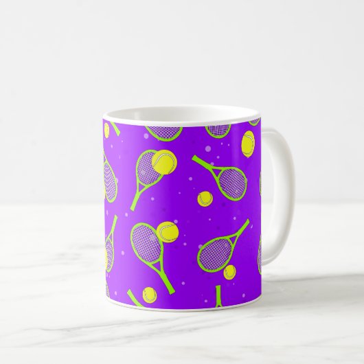 Mug Design de tennis (Devant droit)