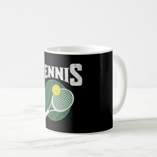 Mug Design de tennis (Devant droit)
