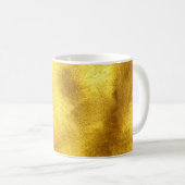 Mug Design de Texture Dorée Luxueux (Devant droit)