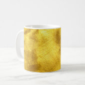Mug Design de Texture Dorée Luxueux (Devant gauche)