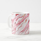 Mug Design de texture en marbre liquide, le marbrage c (Devant gauche)