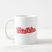 Mug Design de triathlon cool (Gauche)