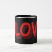 Mug Design d'expression mignon "#LOVE". Commandez dès (Centre)