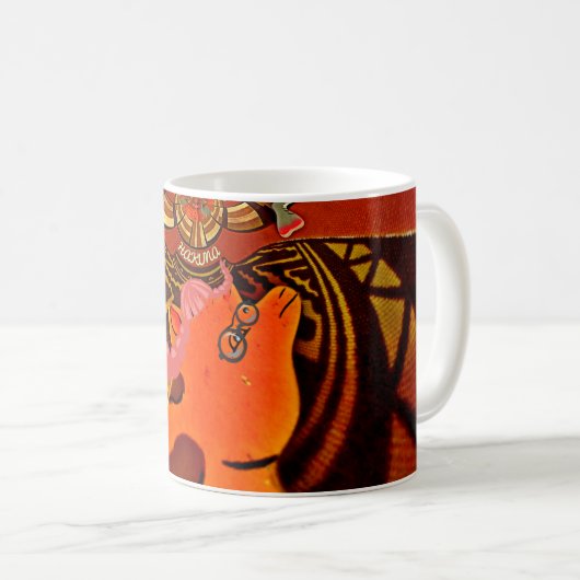 Mug Design d'image de Just Funny Giraffe (Devant droit)
