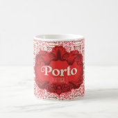 Mug design do porto com azulejos vermelhos (Centre)