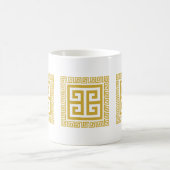 Mug Design doré Motif grec (Centre)