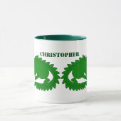 Mug Design Dragon Vert (Centre)