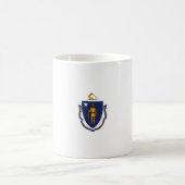 Mug Design du drapeau d'État du Massachusetts (Centre)