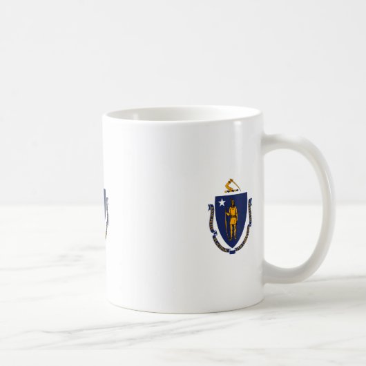 Mug Design du drapeau d'État du Massachusetts (Droite)