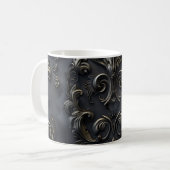 Mug Design élégant de décoration gothique (Devant gauche)