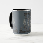Mug Design élégant de goth Orné (Devant gauche)