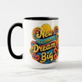 Mug Design featuring an inspiring message for a fruitf (Gauche)