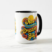 Mug Design featuring an inspiring message for a fruitf (Devant droit)