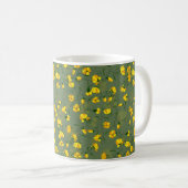 Mug Design Fleur sauvage jaune (Devant droit)