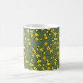Mug Design Fleur sauvage jaune (Centre)