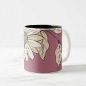 mug design floral (Devant droit)
