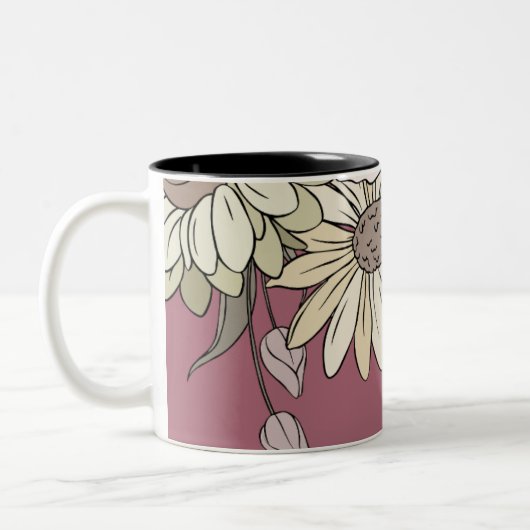 mug design floral (Gauche)