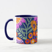 Mug Design floral gras (Gauche)