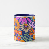 Mug Design floral gras (Centre)