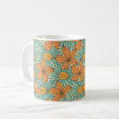 Mug Design floral incolore (Devant gauche)