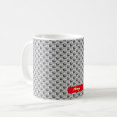 Mug Design floral moderne (Devant gauche)