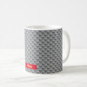 Mug Design floral moderne (Devant droit)