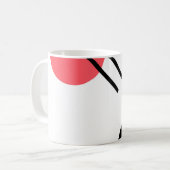 Mug Design géométrique moderne, simple, urbain, tendan (Devant gauche)