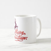 Mug Design Graphique De Noël Et Nouvel An, Animaux Sau (Devant droit)