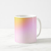Mug design graphique numérique flou arrière - plan tex (Devant droit)