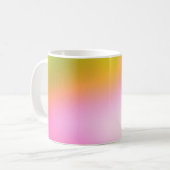 Mug design graphique numérique flou arrière - plan tex (Devant gauche)