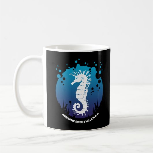 Mug Design graphique Ocean Life - Seahors (Gauche)